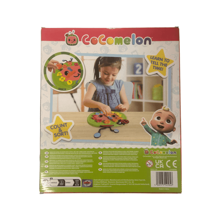 Cocomelon Shape & Sort Learning Clock ๐ฌ๐ง