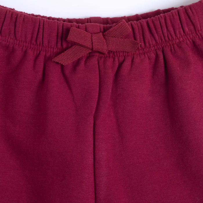 Girls Cotton Knitted Joggers