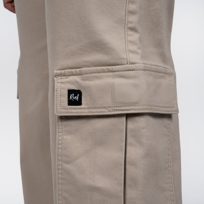 Pantalón Reef Women Cargo Beige