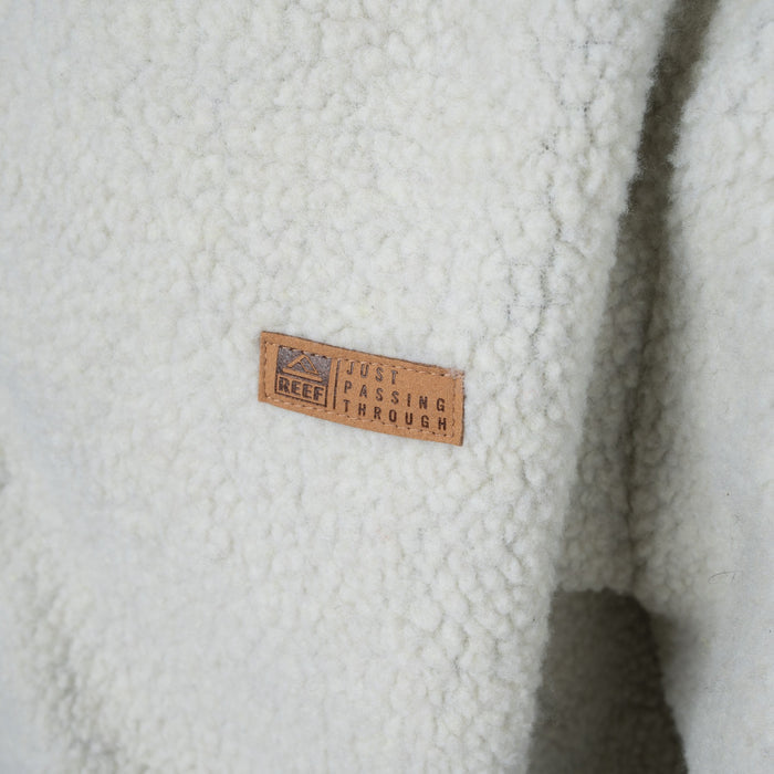 Sherpa Reef Men Full Zipper Beige
