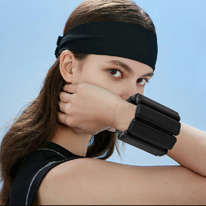 1 Pair Adjustable Wrist Weights Weight Bearing Bracelet for Aerobics Pilates 🇬🇧