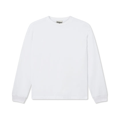 300 GSM 'White' Long Sleeve Tee