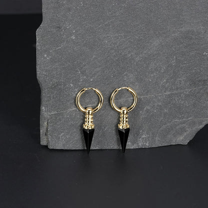 RIVET PRISM EARRINGS