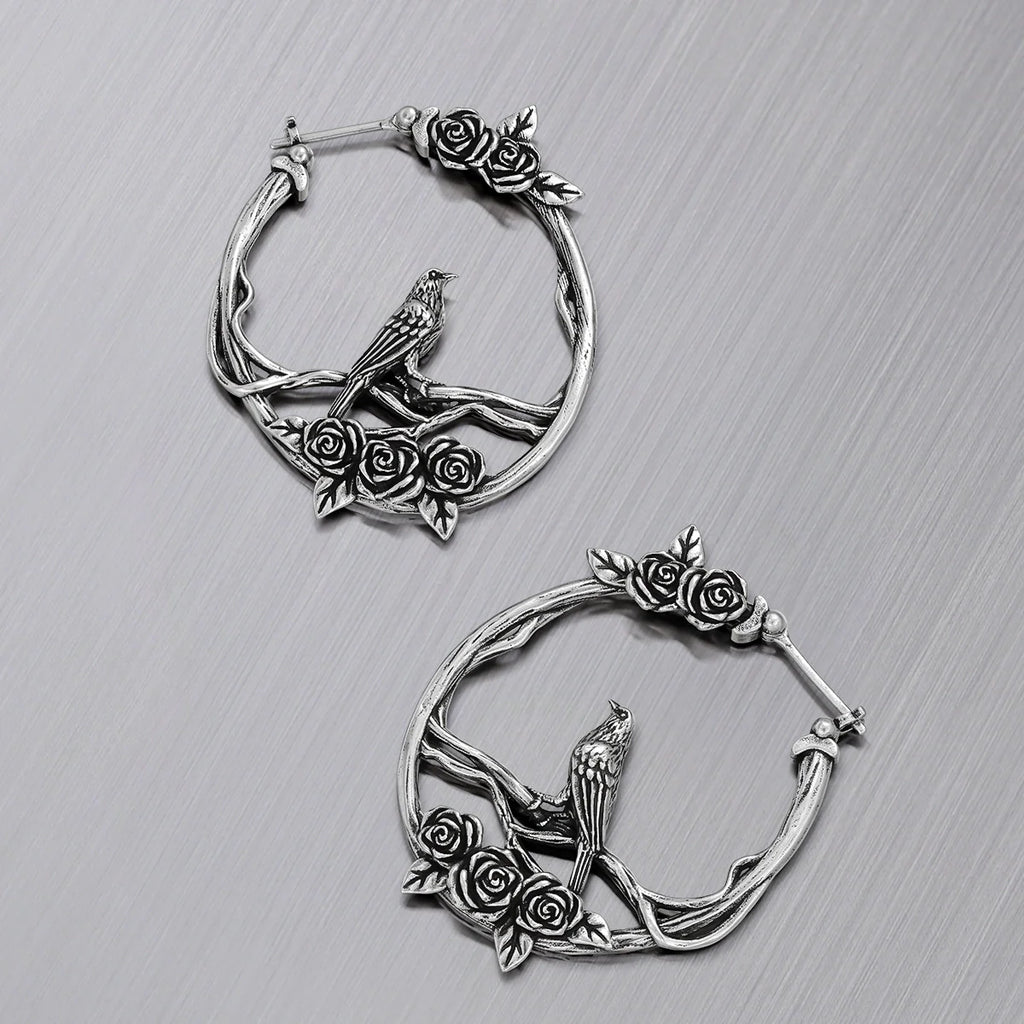 ROSEBIRD HOOP EARRINGS