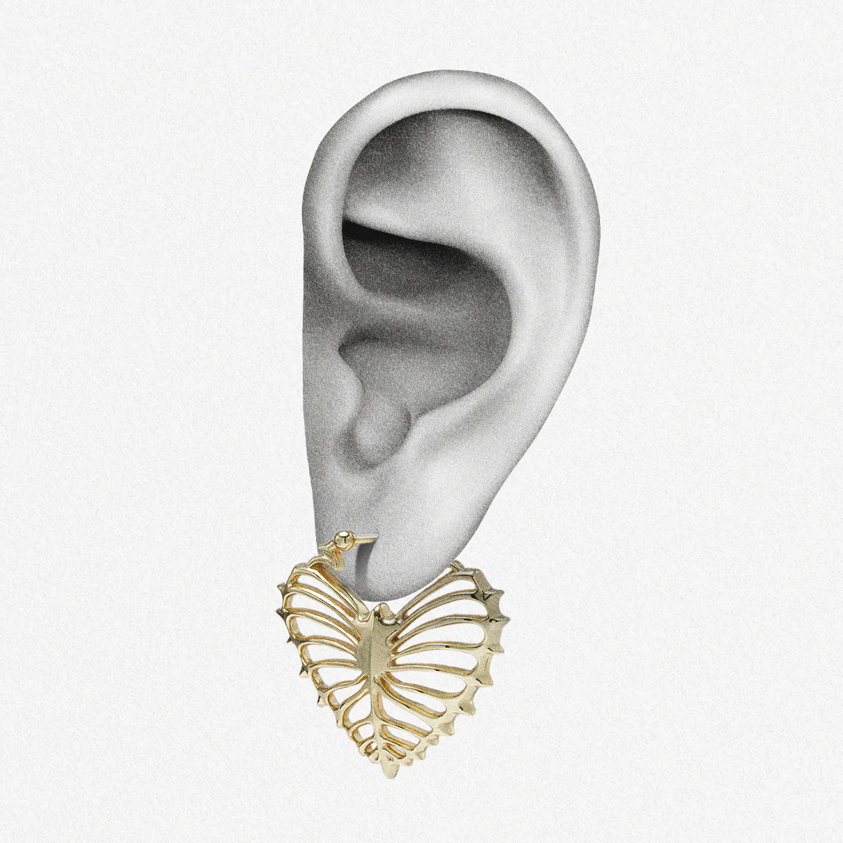 RIBHEART EARRINGS