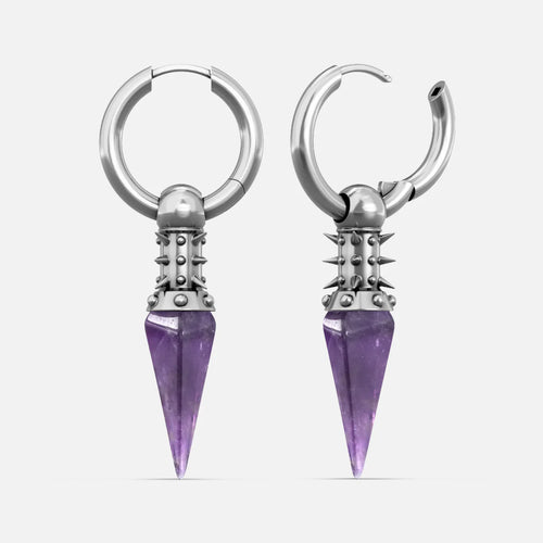 RIVET PRISM EARRINGS