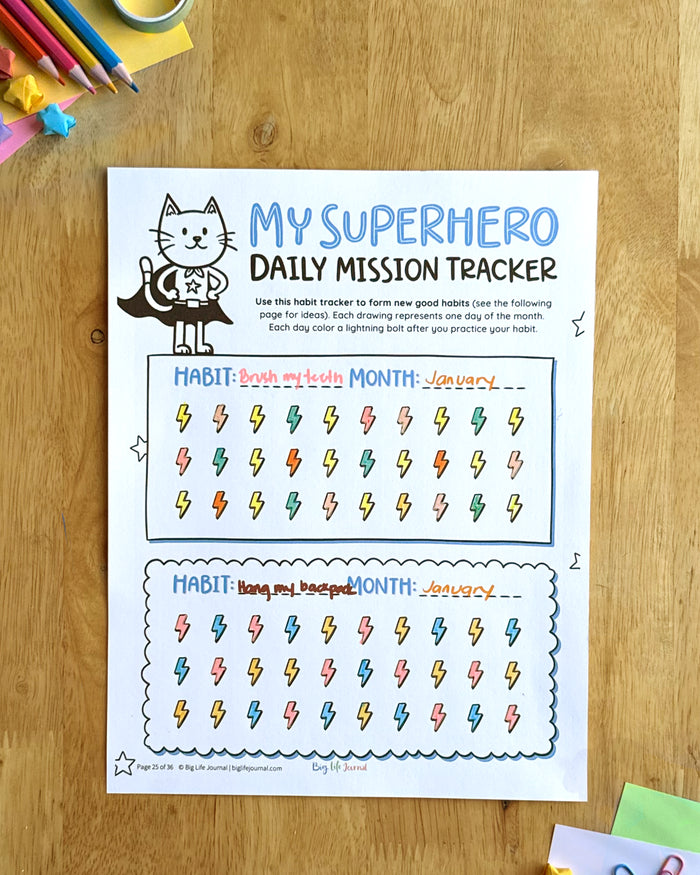 2026 Goal-Setting Kit Bundle PDF (Ages 5-11 & 12+)