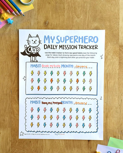 2026 Goal-Setting Kit Bundle PDF (Ages 5-11 & 12+)