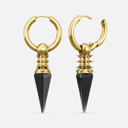RIVET PRISM EARRINGS