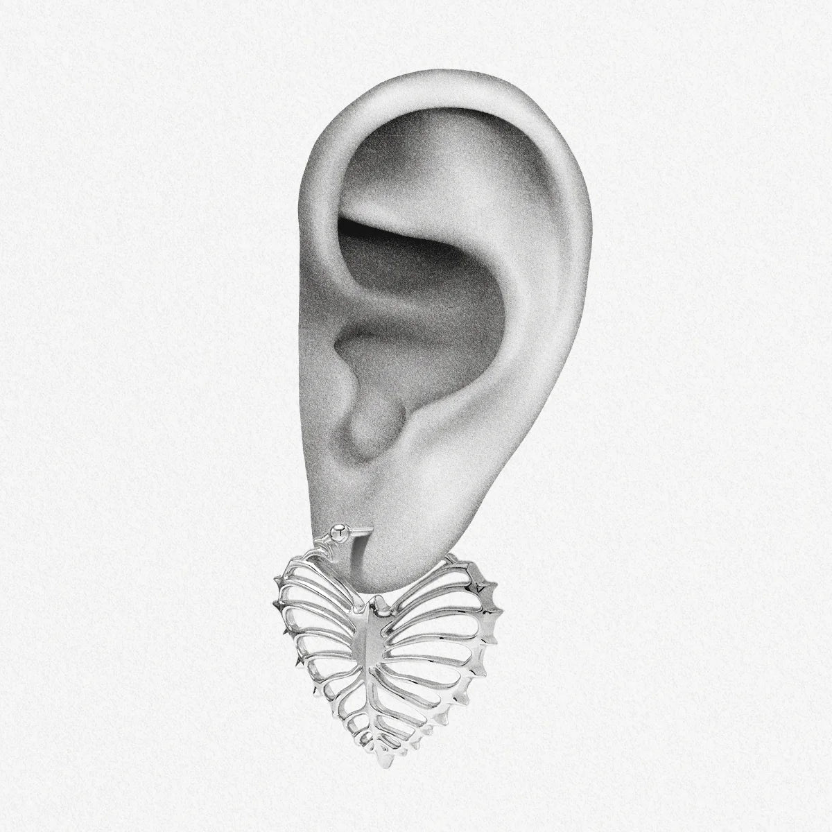 RIBHEART EARRINGS