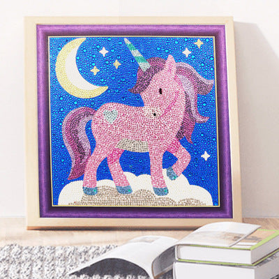 30cm 5D Diamond Painting Kit Stickers DIY Art Craft Kid Gift 🇨🇳