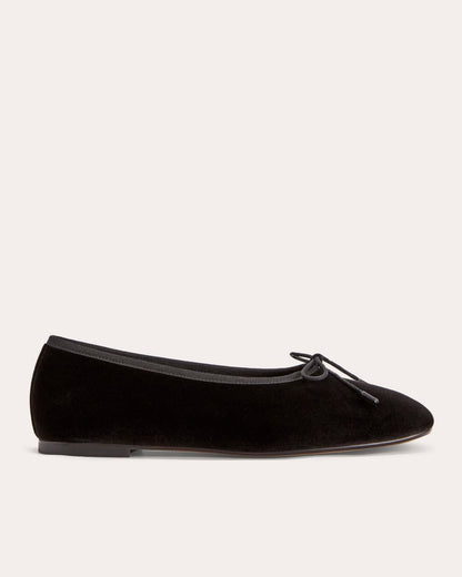 The Day Ballet Flat | Black Velvet