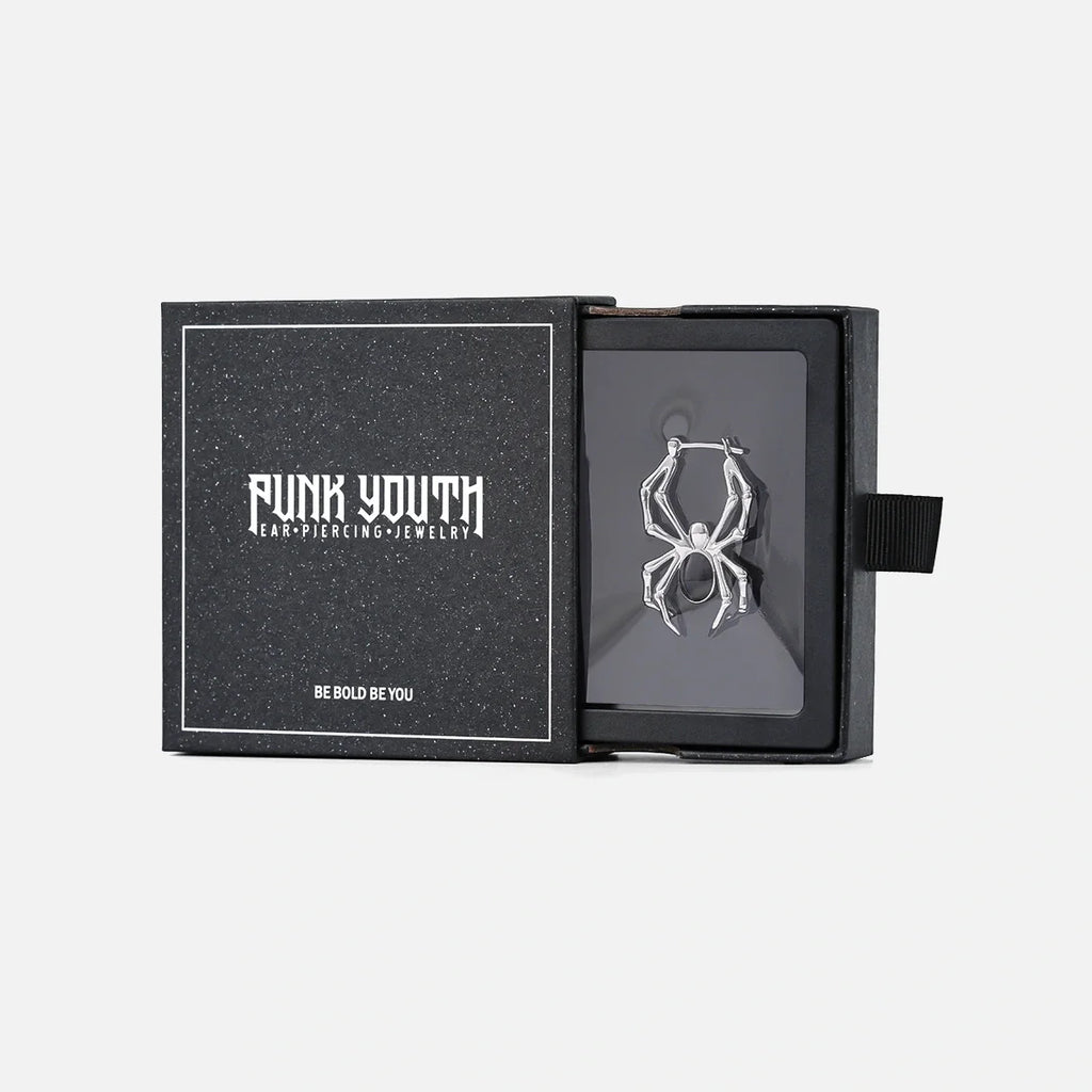 SHADOW SPIDER EARRINGS