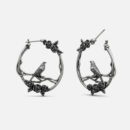 ROSEBIRD HOOP EARRINGS