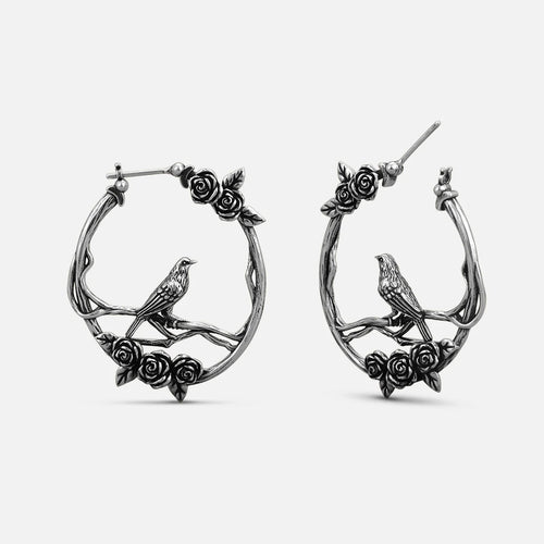 ROSEBIRD HOOP EARRINGS
