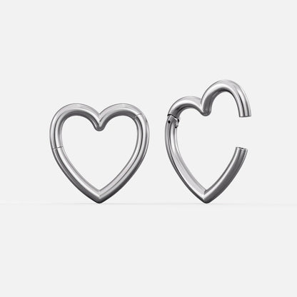 ROMANTIC HEART EAR WEIGHTS
