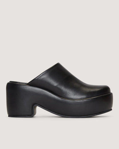 The Puffa Clog | Black