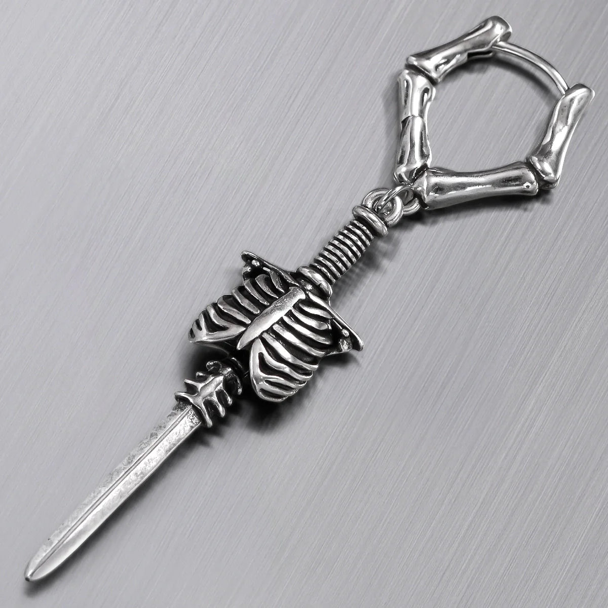 RIBCAGE BLADE EARRINGS