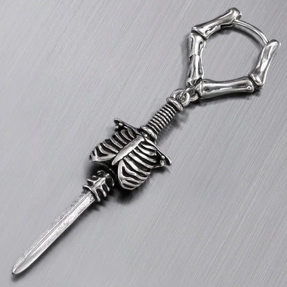 RIBCAGE BLADE EARRINGS