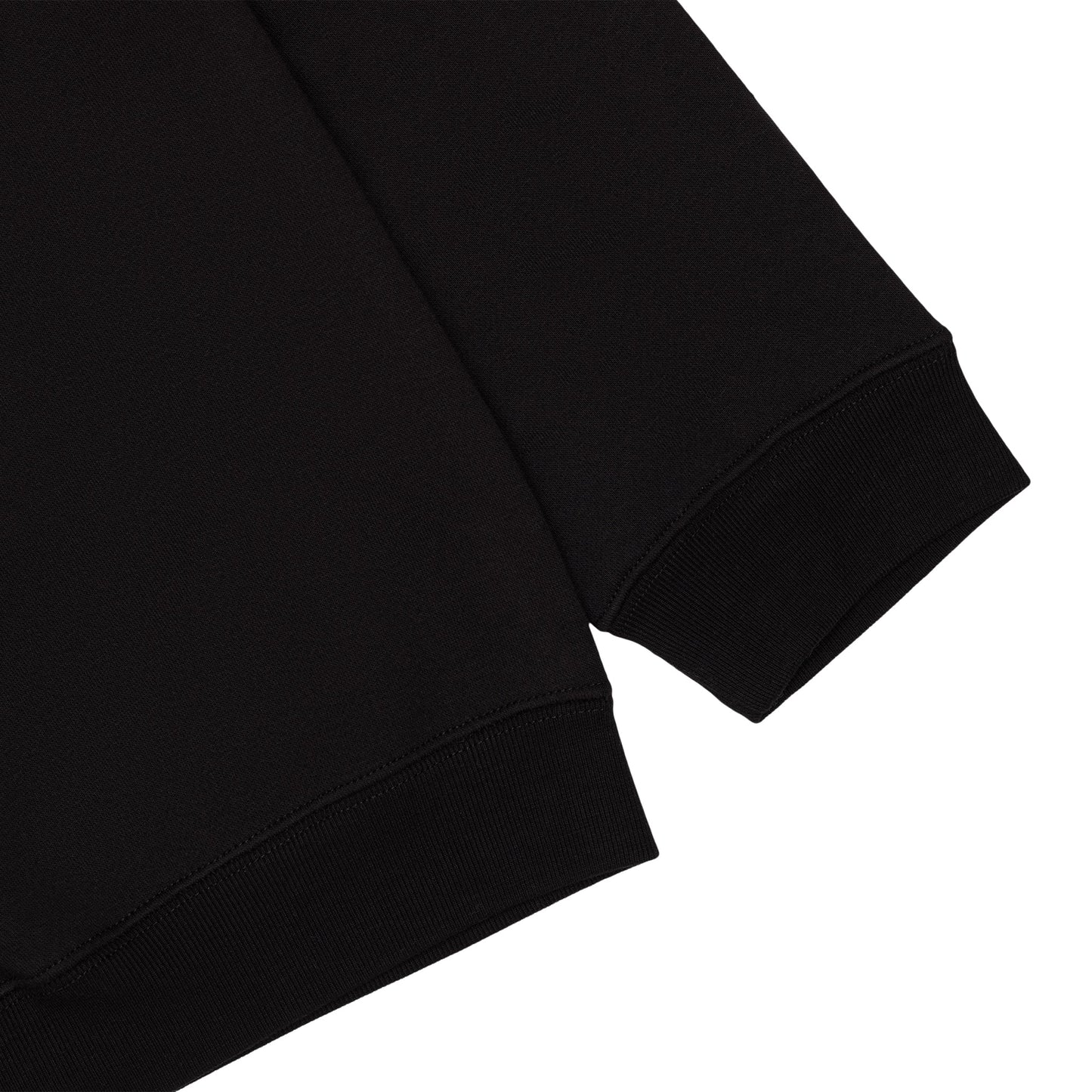 350 GSM 'Black' Fleece Crewneck