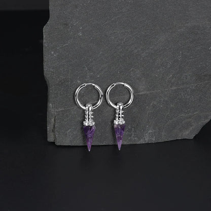 RIVET PRISM EARRINGS