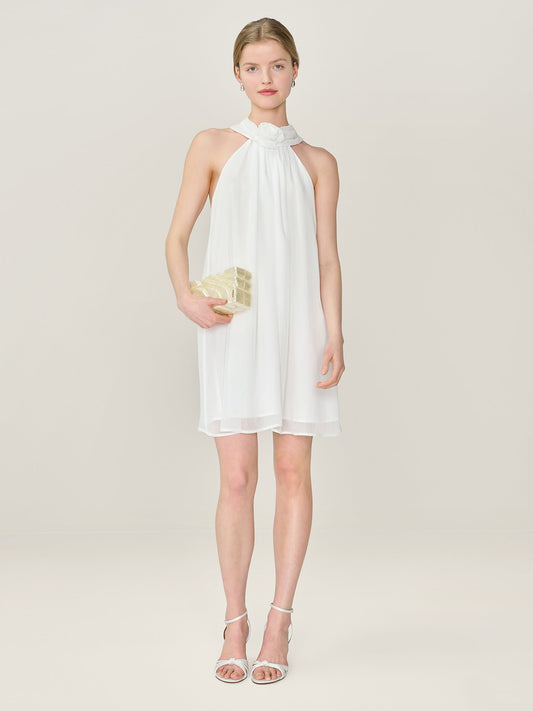 Demi Dress in Ivory