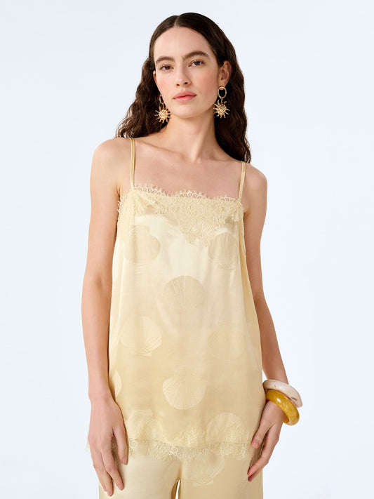 Estela Top in Double Cream