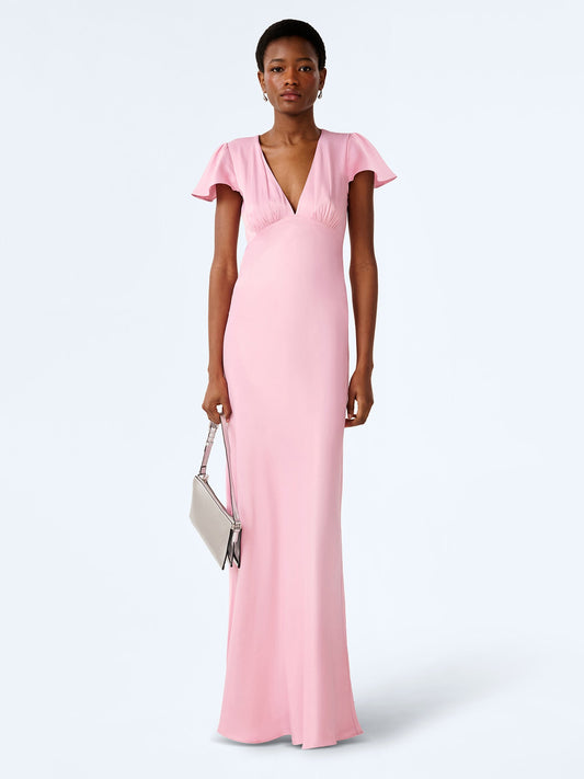 Fai Dress in Bleached Mauve