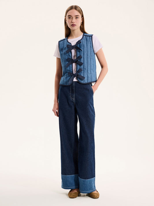 Jojo Gilet in Blue