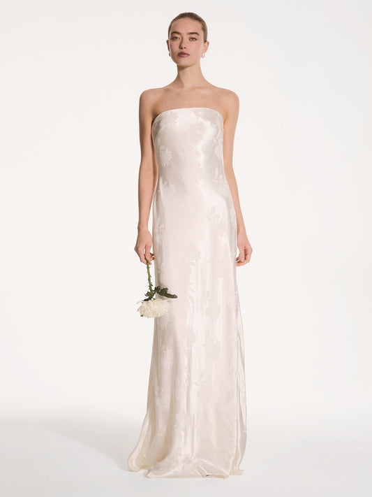 Sicily Dress in Ivory
