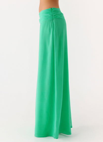 Blushing Bloom Maxi Skirt - Jungle Bloom