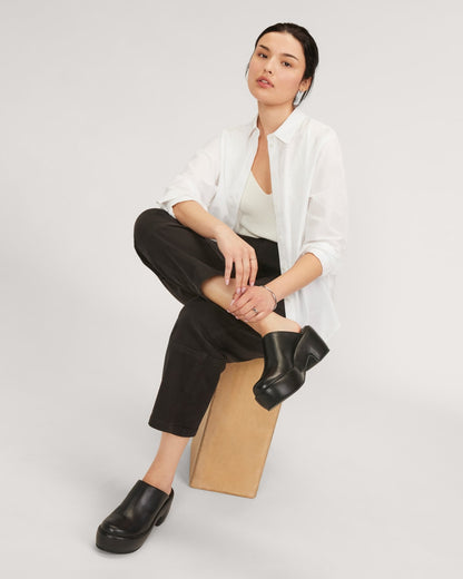 The Puffa Clog | Black