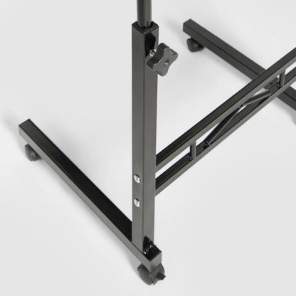 Adjustable C Shape Table - Light Wood 🇬🇧