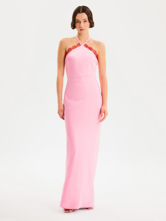 Andy Dress in Pink and Red