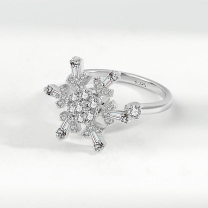 Anxiety Relief S925 Sterling Silver Rotating Ring 🇨🇳