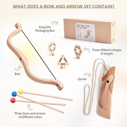 Archery Shooting Sports Educational Wooden Toys 🇨🇳