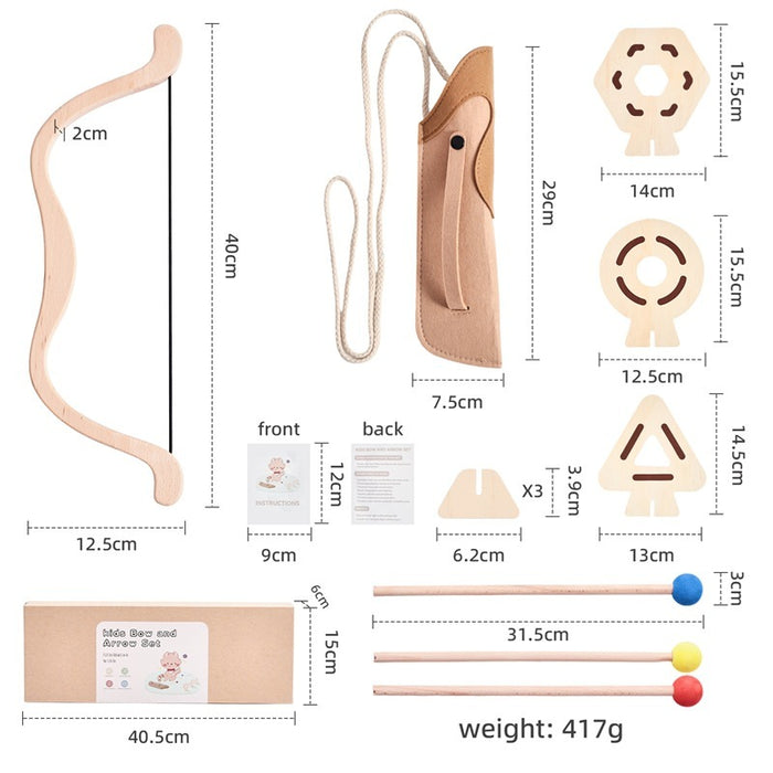 Archery Shooting Sports Educational Wooden Toys 🇨🇳