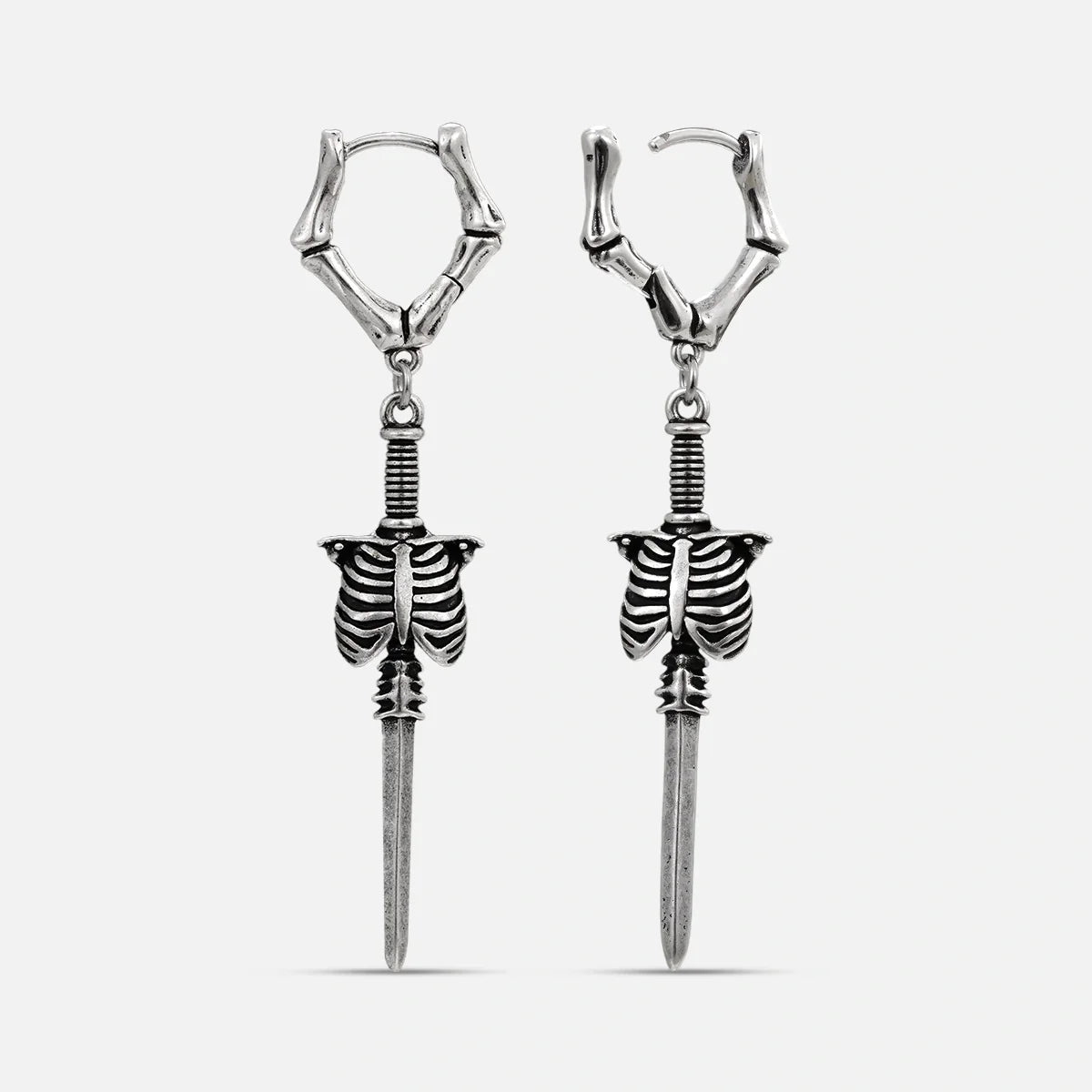 RIBCAGE BLADE EARRINGS