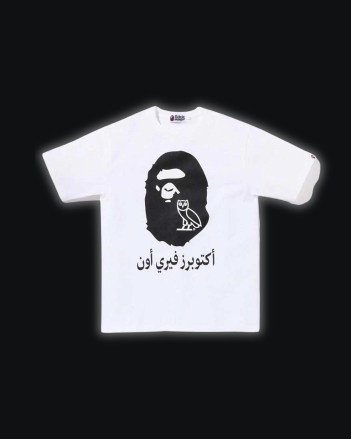S / Bape X OVO White