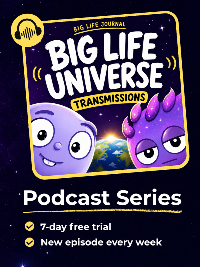 Big Life Universe: Transmissions Podcast (Ages 6–11)