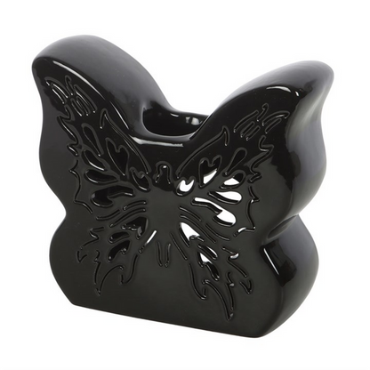 Black Cut-Out Butterfly Oil Burner 🇬🇧