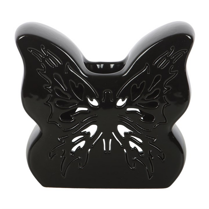 Black Cut-Out Butterfly Oil Burner 🇬🇧