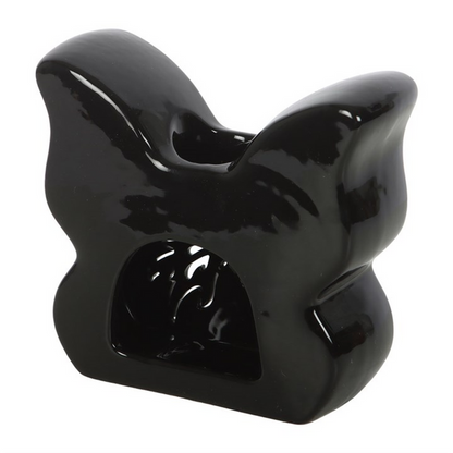 Black Cut-Out Butterfly Oil Burner 🇬🇧