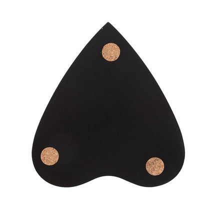 Black Talking Board Planchette Coaster Set 🇬🇧