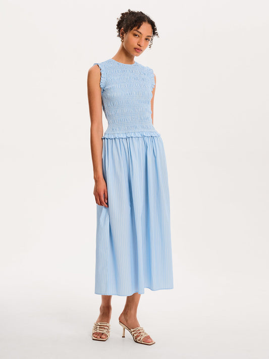 Blaire Dress in Light Blue