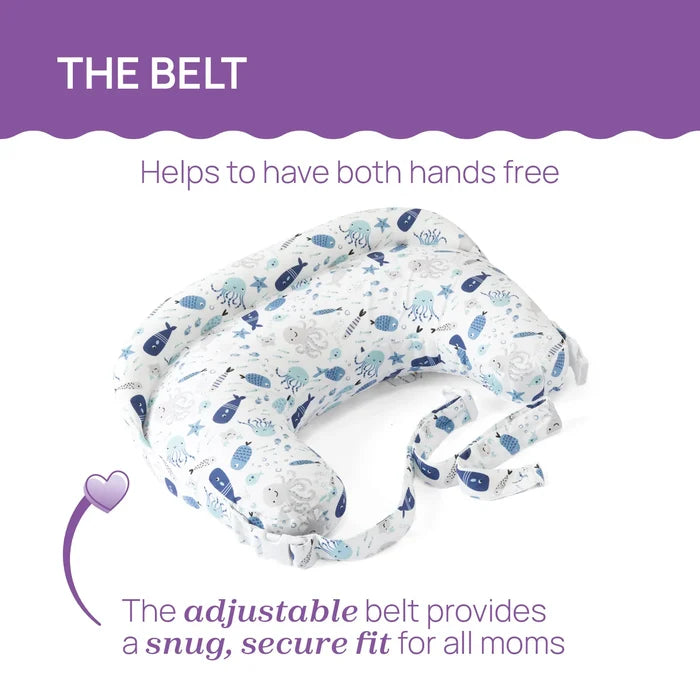 Boppy Nursing Pillow Deluxe Fish Fun