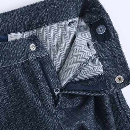 Boys Dark Blue Solid Jeans