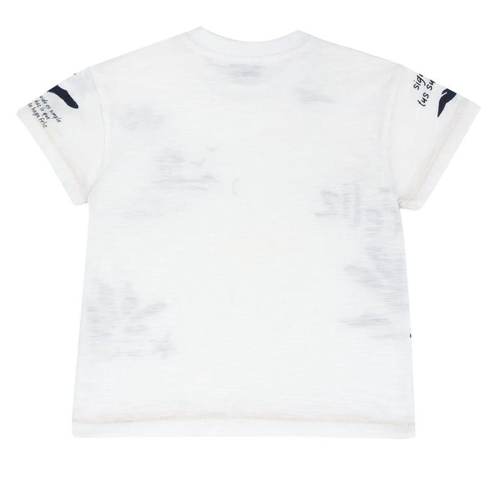 Boys Floral Printed T-shirt