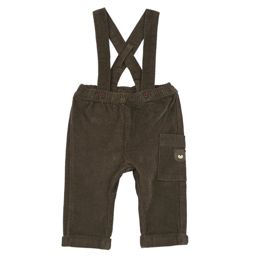 Boys Medium Brown Corduroy Trouser