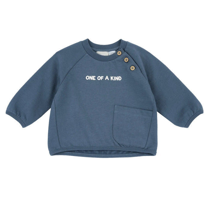 Boys Printed Fleece Sweatshirt